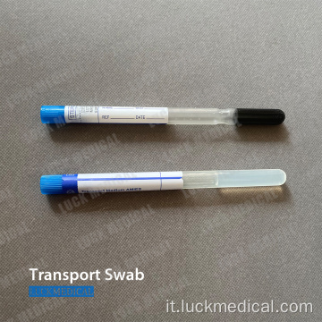 Transport Gel Swab Amies/Stuart con carbone